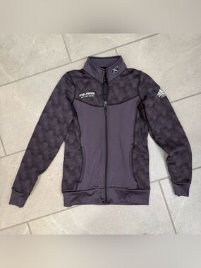 Klim Sundance Jacket Polaris Adventures Black Hex-Pattern Zip Jacket